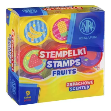 Nyomda ASTRA FUN önfestékező gyümölcsök 9 darabos