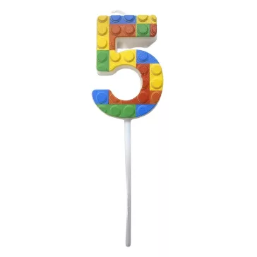 Tortagyertya JUNIOR Lego minta 5-s 10,5 cm
