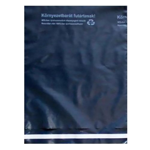 - Futártasak biztonsági ragasztócsíkkal környezetbarát 45x60cm 50 mikron 100 darabos