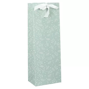   Italtasak CREATIVE Deluxe Plus  13x36x9 cm fagyöngy matt világoszöld sodort füles masnival