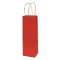 Italtasak CREATIVE Classic Simple 13x36x10 cm kraft egyszínű piros sodort füles
