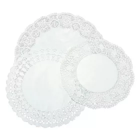 - Tortacsipke kerek eldobható papír 320mm 100 darabos