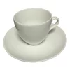 Kávéscsésze + alj ROTBERG Basic fehér 220 ml 6 darabos