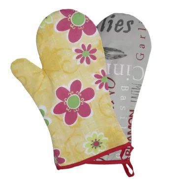 - Kesztyű konyhai hőálló mintás 26 cm