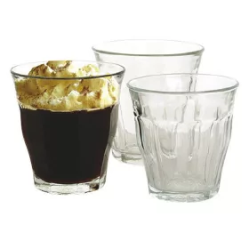 - Kávés pohár készlet RETRO üveg 240 ml 6 darabos