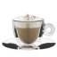 - Cappuccinos csésze + rozsdamentes alj thermo duplafalú 165ml 2 darabos