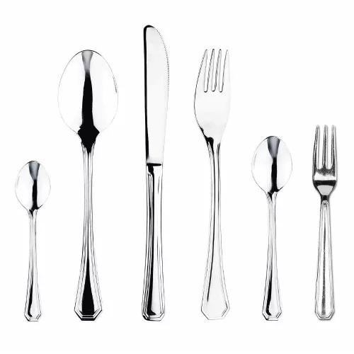 Evőeszköz szett OKTAGONAL rozsdamentes acél 24 darabos