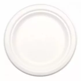   - Lapostányér eldobható papír BIO Cukornád lebomló 22cm 125 darabos