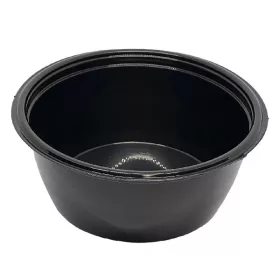 - Levesestál műanyag 500 ml fekete 50 darabos 15081