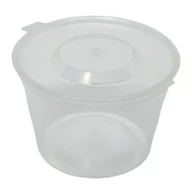 - Műanyag egybefedeles szószos doboz PP 100ml 50 darabos