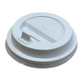   - Műanyag tető ivókyukkal 75mm 2dl fehér 100 darabos (13429,14634,15002,15595,15548)