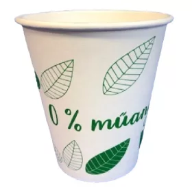   - Pohár eldobható papír műanyagmentes 2 dl nyomott  50 darabos (12332,14595,14940)