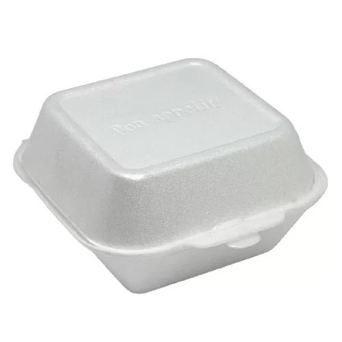 - Habdoboz 1/1 HP6 hamburgeres fehér 125 darabos