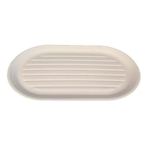 - Hidegtál 10 személyes cukornád lebomló 55 x 32 cm fehér 50 darabos