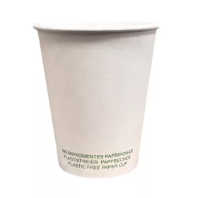  - Pohár eldobható papír műanyagmentes 3 dl fehér  50 darabos (12332)