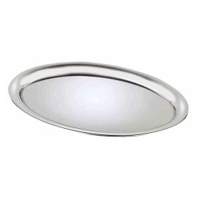 - Tálca ovális rozsdamentes inox matt 29 x 22,5 cm