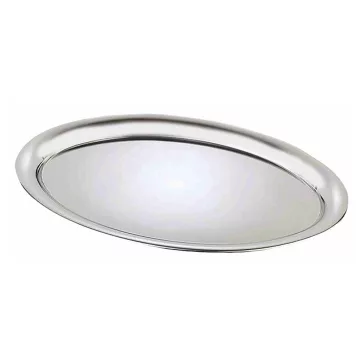 - Tálca ovális rozsdamentes inox matt 29 x 22,5 cm