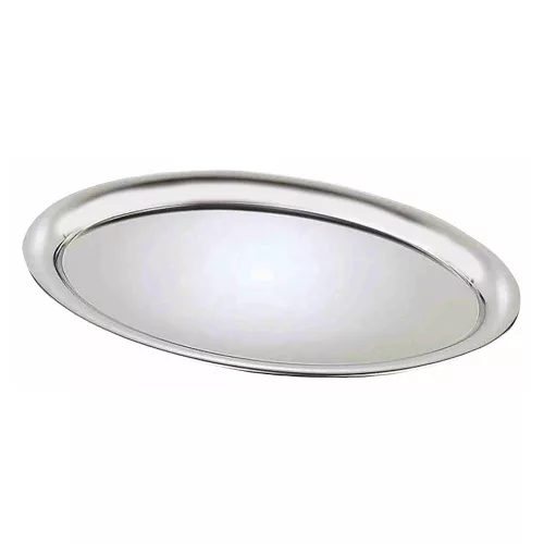 - Tálca ovális rozsdamentes inox matt 29 x 22,5 cm