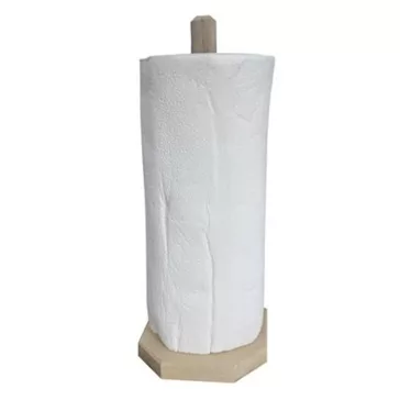 - Kéztörlő tartó álló fa 30 cm