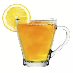 Bögre készlet TEATIME üveg 250 ml 6 darabos