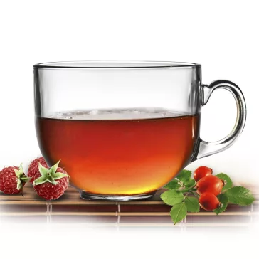 Bögre készlet TEATIME Big üveg 480 ml 2 darabos