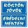 GUNGL DEKOR Piktogram Rögtön jövök-ebédelni mentem (kétold. tábla) kék