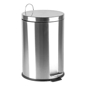 - Szemetes pedálos kivehető műanyag vödörrel fém 20l