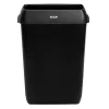 Szemetes fedeles KATRIN 50L műanyag fekete