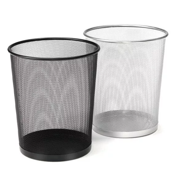 Papírkosár fémhálós OPTIMA ezüst 20L Papírkosár fémhálós OPTIMA ezüst 20L