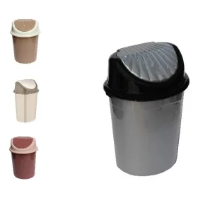 Szemetes billenő fedeles OYSTER kerek 13L