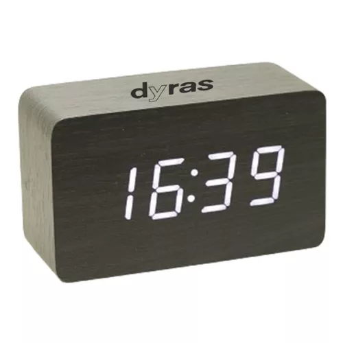 Ébresztőóra DYRAS ALCL-002B fekete