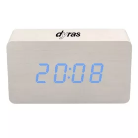Ébresztőóra DYRAS ALCL-002WH fehér