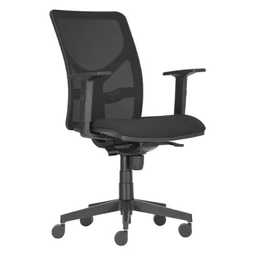 - Szék forgó karfás FONTANA +AR 11 fekete BN.8033
