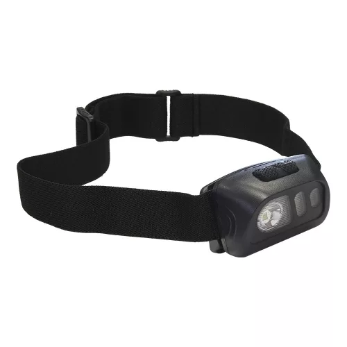 Fejlámpa PROMO Rush LED fekete