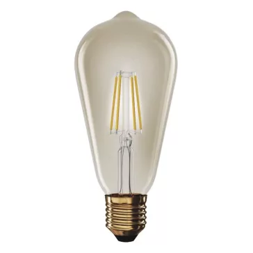 LED izzó EMOS Vintage E27 4,5 W természetes fény 2200K