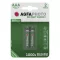 Akkumulátor mikro AGFAPHOTO AAA előtöltött 2x950 mAh