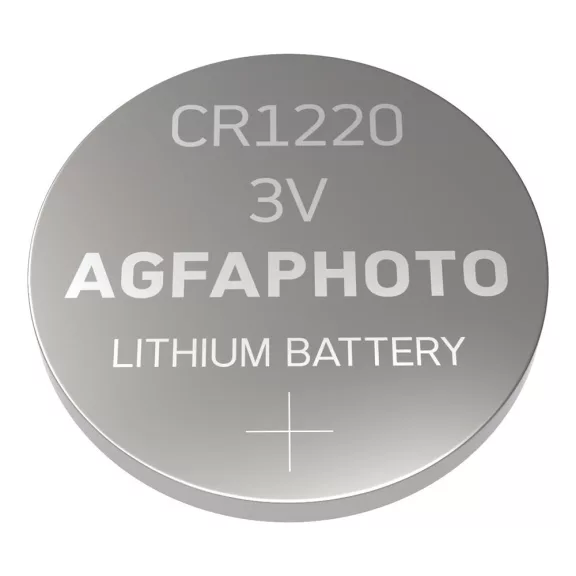 Gombelem AGFAPHOTO Lithium CR1220 1 darabos Gombelem AGFAPHOTO Lithium CR1220 1 darabos