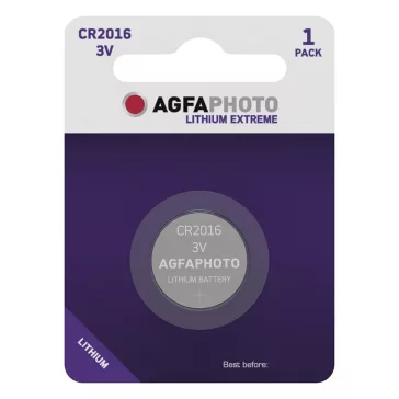 Gombelem AGFAPHOTO Lithium CR2016 1 darabos