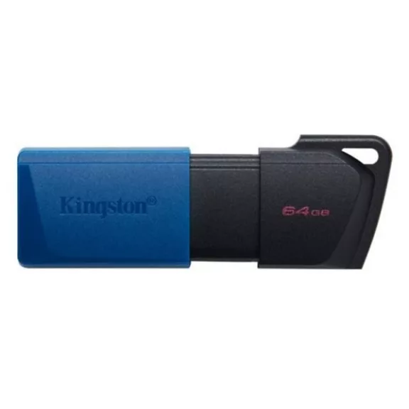Pendrive KINGSTON DataTraveler Exodia M USB 3.2 64GB fekete/ kék Pendrive KINGSTON DataTraveler Exodia M USB 3.2 64GB fekete/ kék