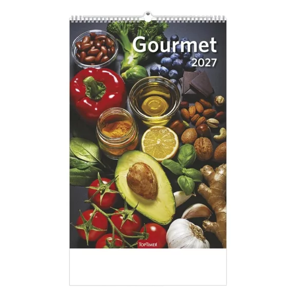 Falinaptár TOPTIMER T094 220x330mm álló Gourmet 2027 Falinaptár TOPTIMER T094 220x330mm álló Gourmet 2027