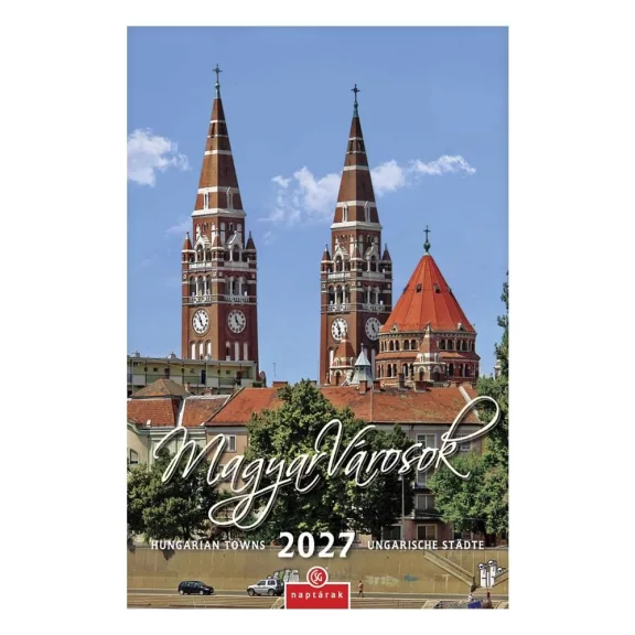 Falinaptár CSG 210x320mm álló Magyar városok 2027 Falinaptár CSG 210x320mm álló Magyar városok 2027