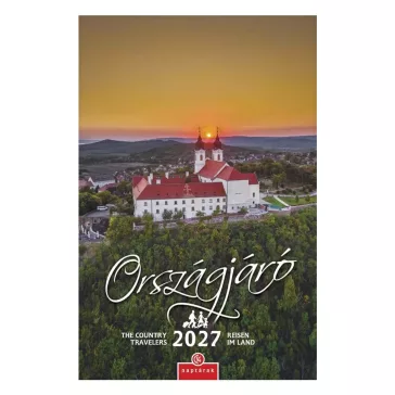 Falinaptár CSG 210x320mm álló Országjáró 2027