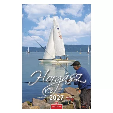 Falinaptár CSG 210x320mm álló Horgász 2027