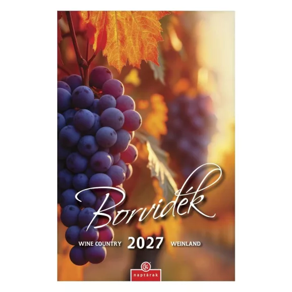 Falinaptár CSG 210x320mm álló Borvidék 2027 Falinaptár CSG 210x320mm álló Borvidék 2027