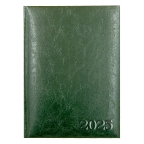Határidőnapló FORTUNA A/5 napi zöld 2026.