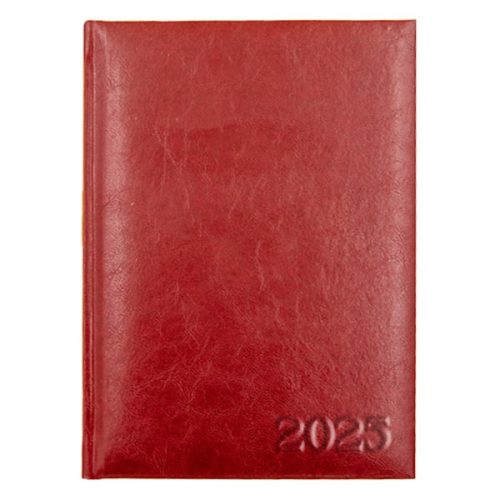 Határidőnapló FORTUNA A/5 napi bordó 2026.