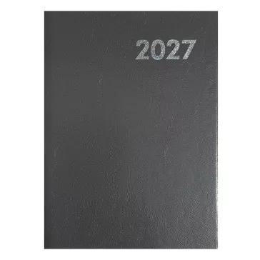 Határidőnapló ALISCA B/6 heti fehér lapos szürke 2027