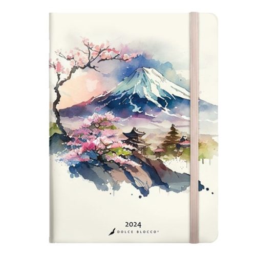 Notesz ponthálós DOLCE BLOCCO Secret Journal A/5 176 oldalas Bellflower keménytáblás gumis