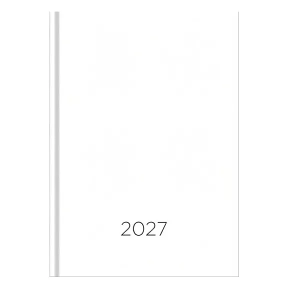 Határidőnapló VECTRALINE Monocolor fehér A/5 heti fehér lapos 2027 Határidőnapló VECTRALINE Monocolor fehér A/5 heti fehér lapos 2027