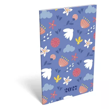   Határidőnapló LIZZYCALENDAR A/6 heti tűzött Magnificent 2027